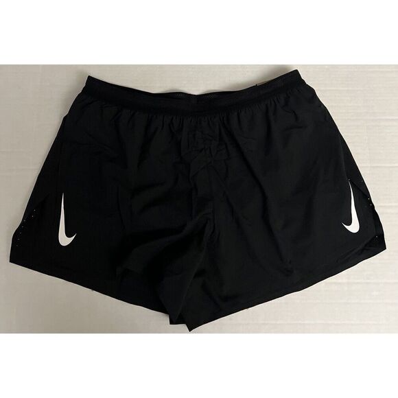 Nike Aeroswift CJ7840 010 Men’s Sz XL Dri-Fit ADV 4" Running Shorts Black - Picture 5 of 7